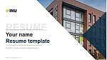 INU – Innovative University of Applied Sciences CV Modèle PPT