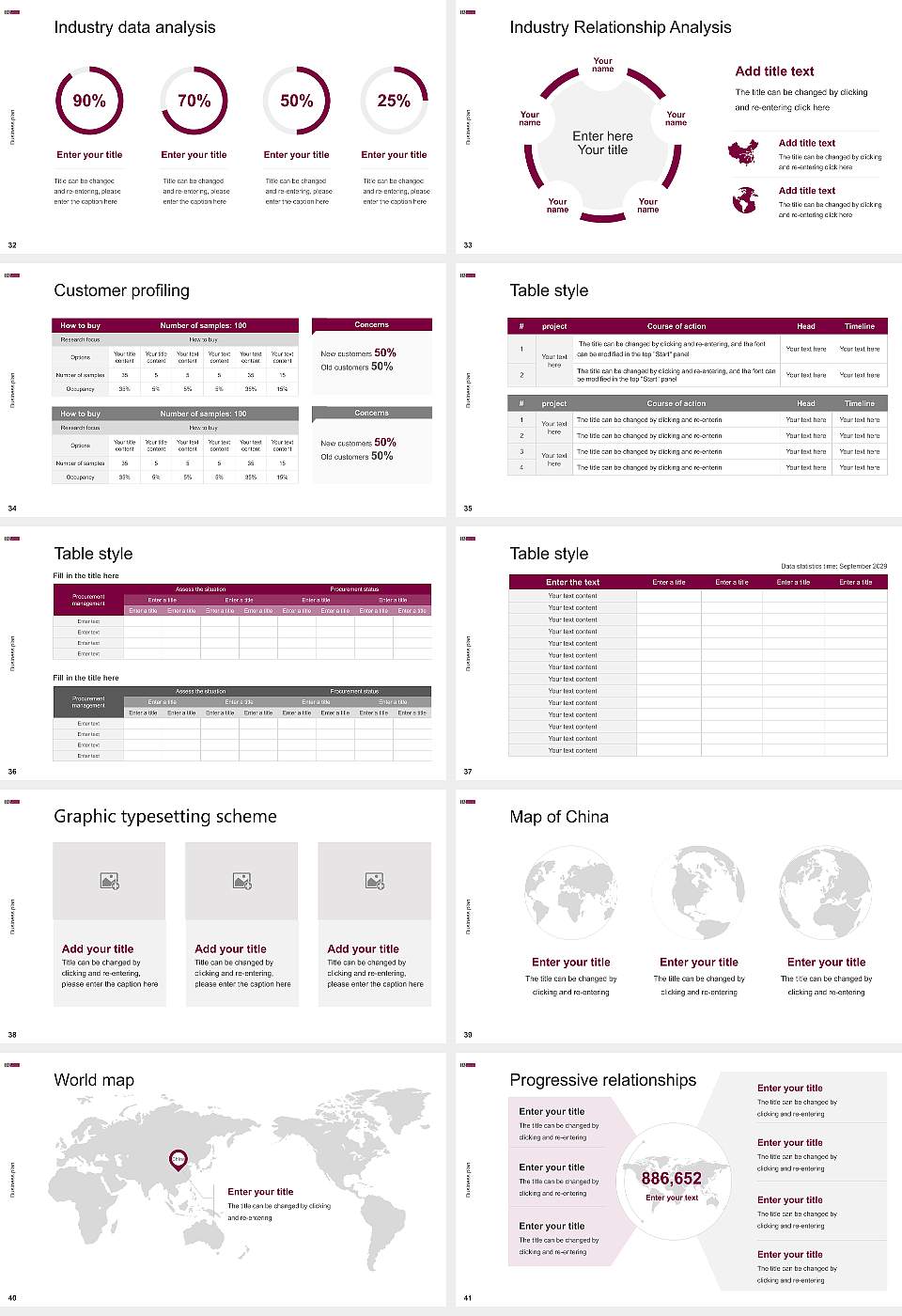 Otto von Guericke University Magdeburg Competition/Entrepreneurship Contest PPT Template16:9 ratio PPT effect preview image5