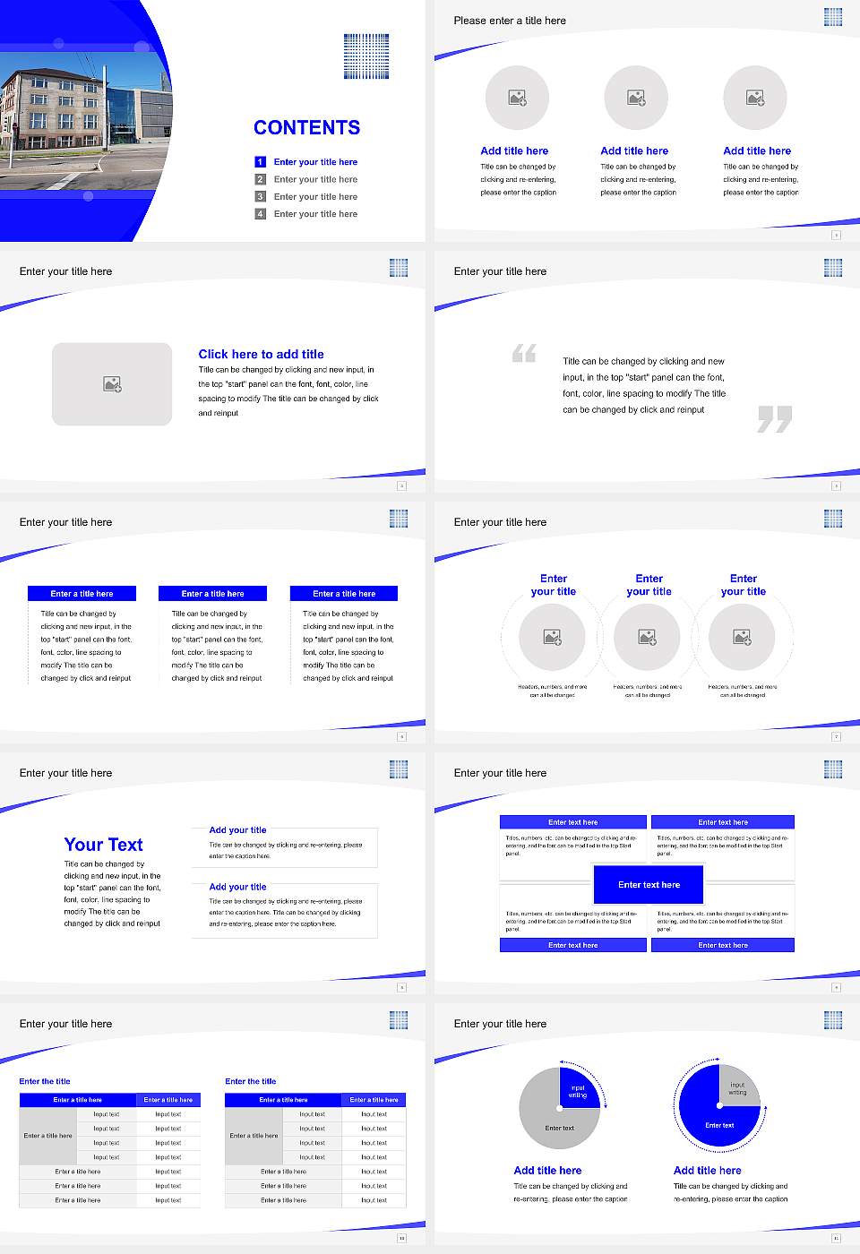 Mannheim University of Applied Sciences Course/Courseware Creation PPT Template16:9 ratio PPT effect preview image2