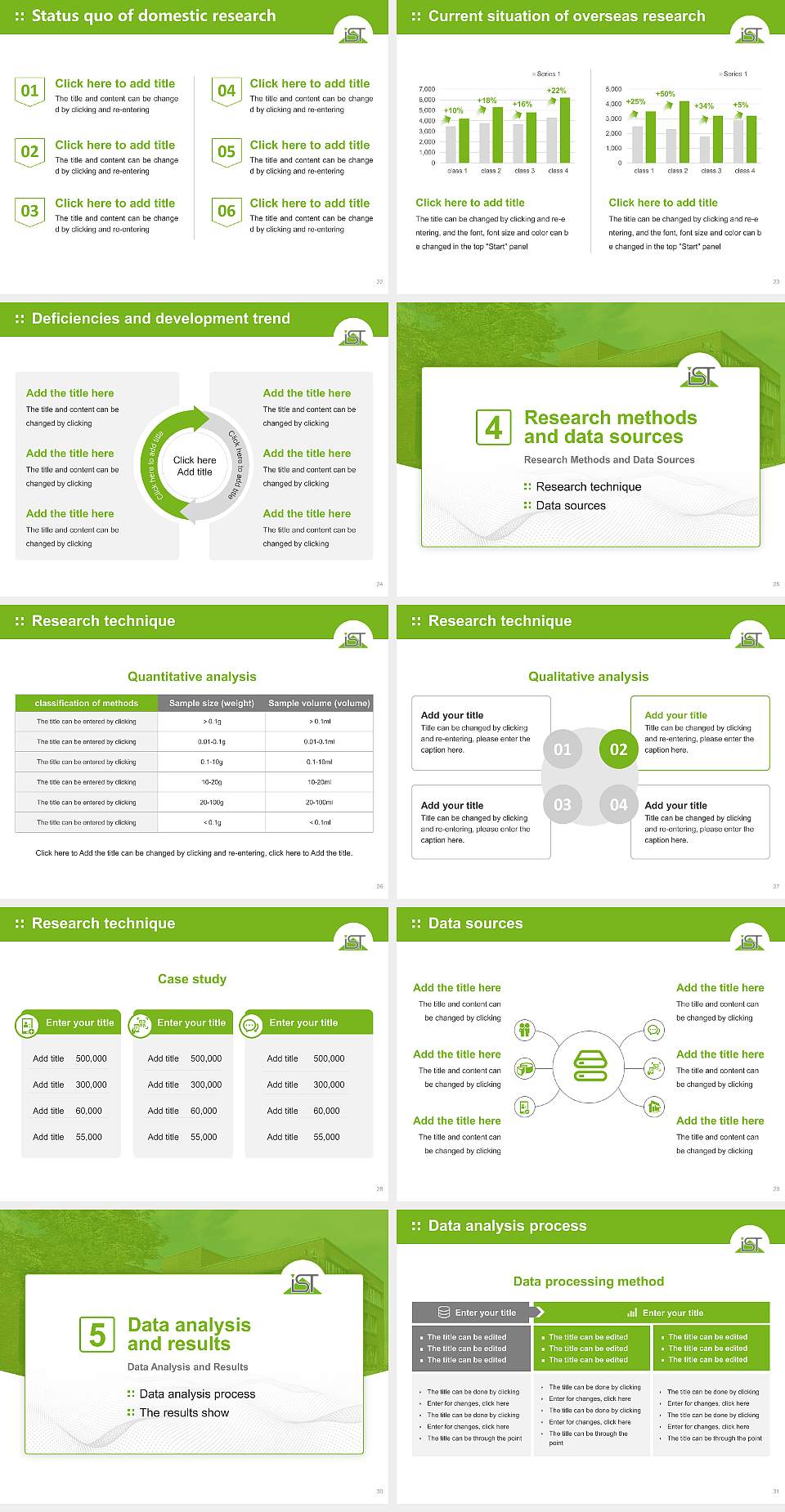 IST University of Management Graduation Thesis Defense PPT Template4:3 ratio PPT effect preview image4