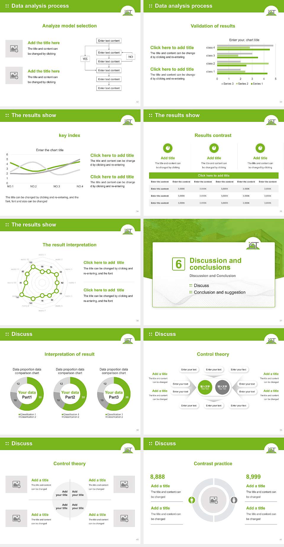 IST University of Management Graduation Thesis Defense PPT Template4:3 ratio PPT effect preview image5