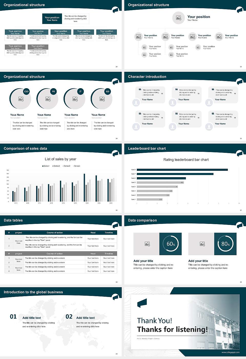 Media University of Applied Sciences Academic Presentation/Research Findings Report PPT Template16:9 ratio PPT effect preview image4