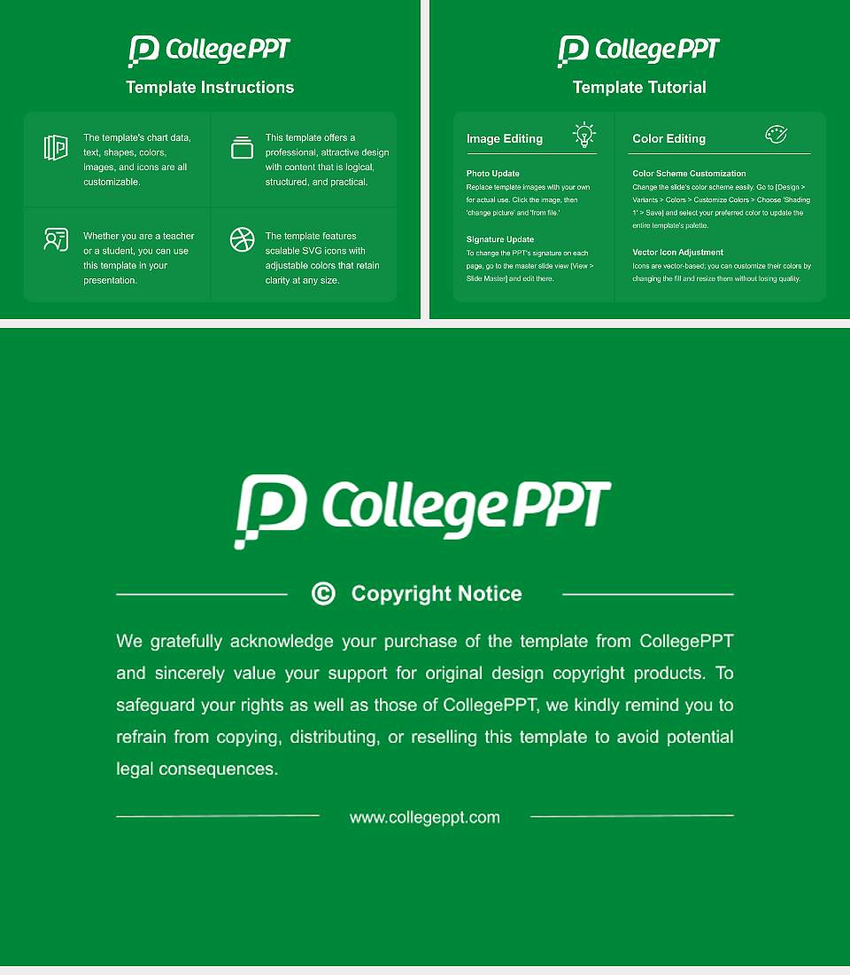 Ludwig Maximilian University of Munich Course/Courseware Creation PPT Template4:3 ratio PPT effect preview image5