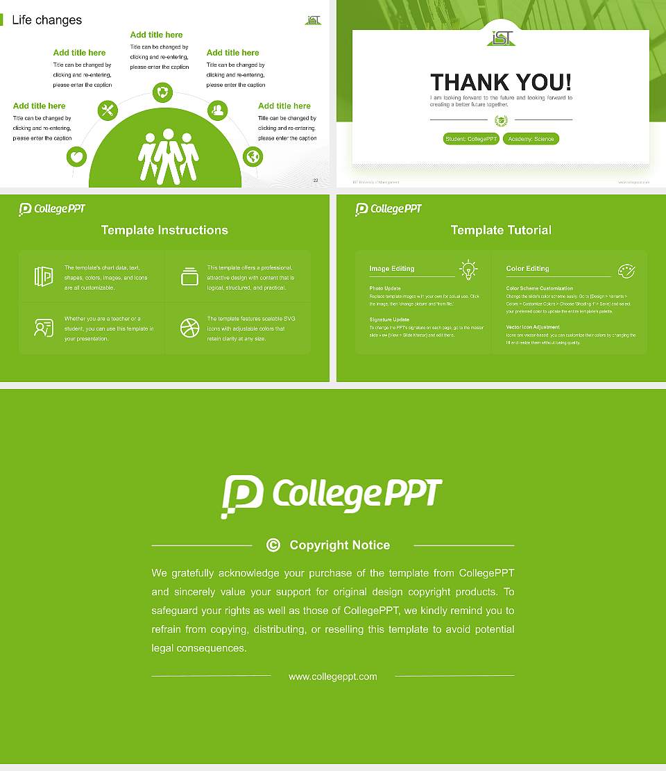 IST University of Management National Scholarship Defense PPT Template16:9 ratio PPT effect preview image4
