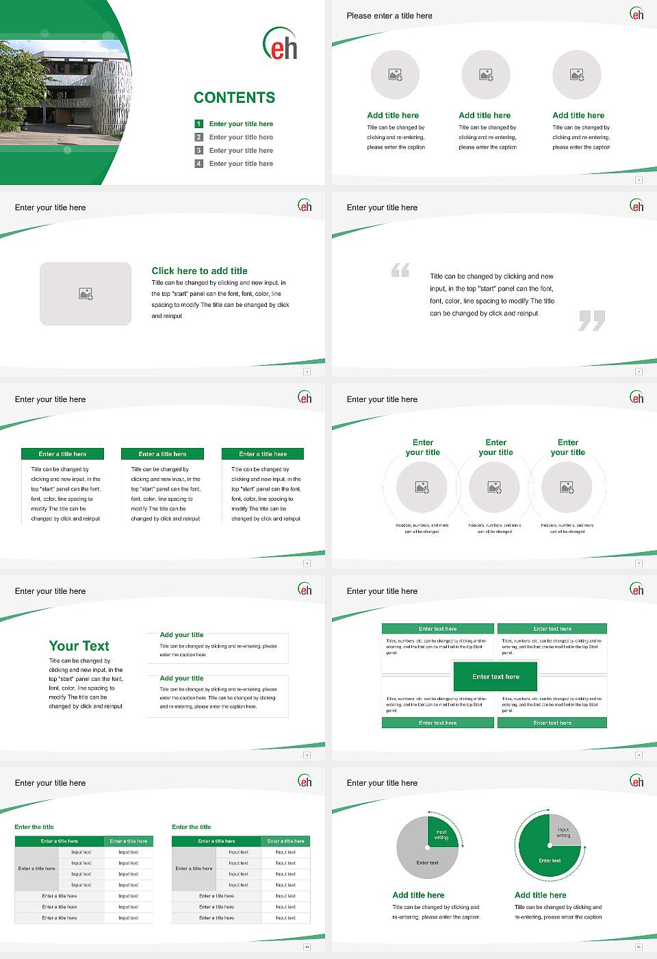 Protestant University of Applied Sciences Ludwigsburg Course/Courseware Creation PPT Template16:9 ratio PPT effect preview image2