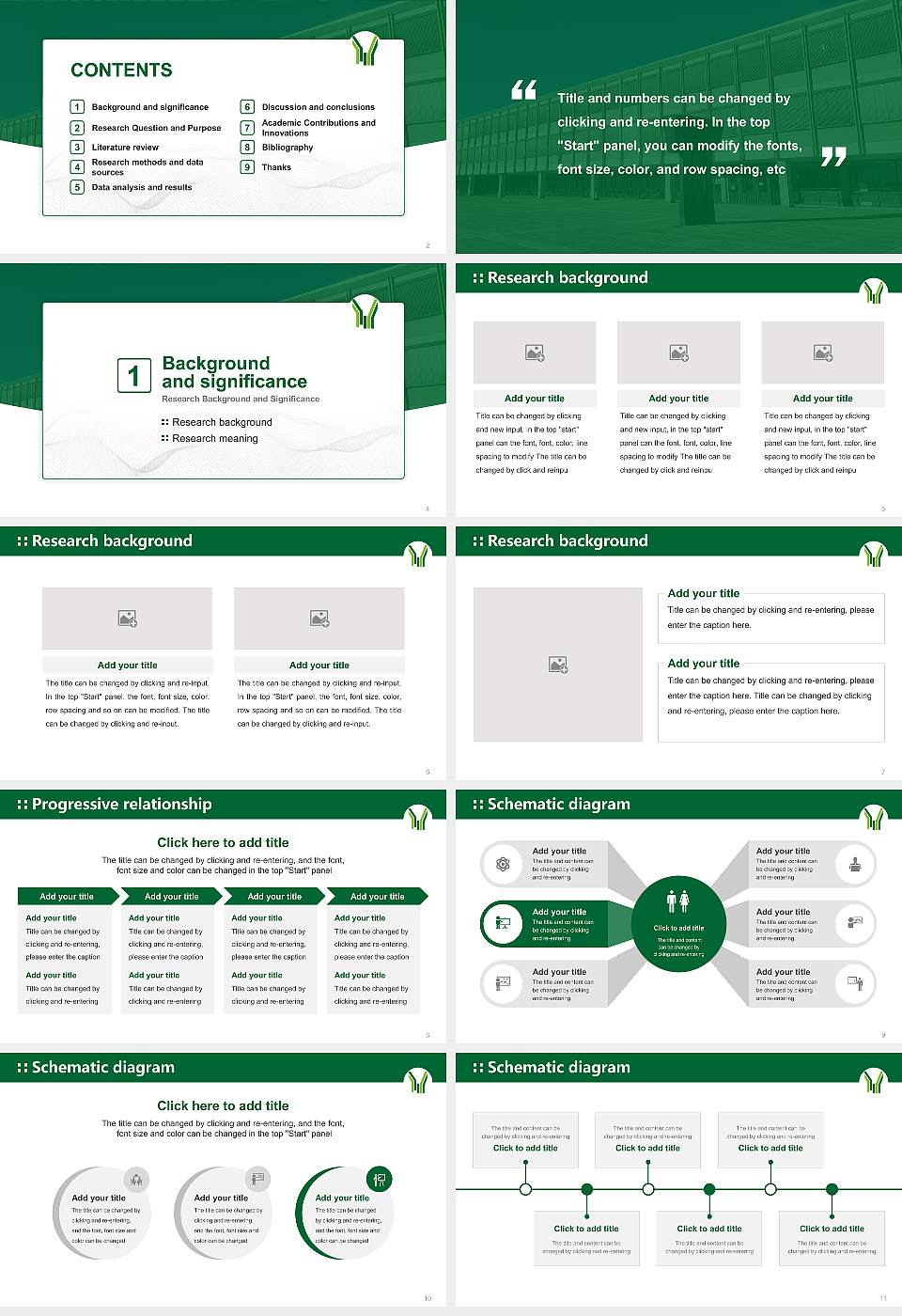 Ludwigsburg University of Education Graduation Thesis Defense PPT Template16:9 ratio PPT effect preview image2