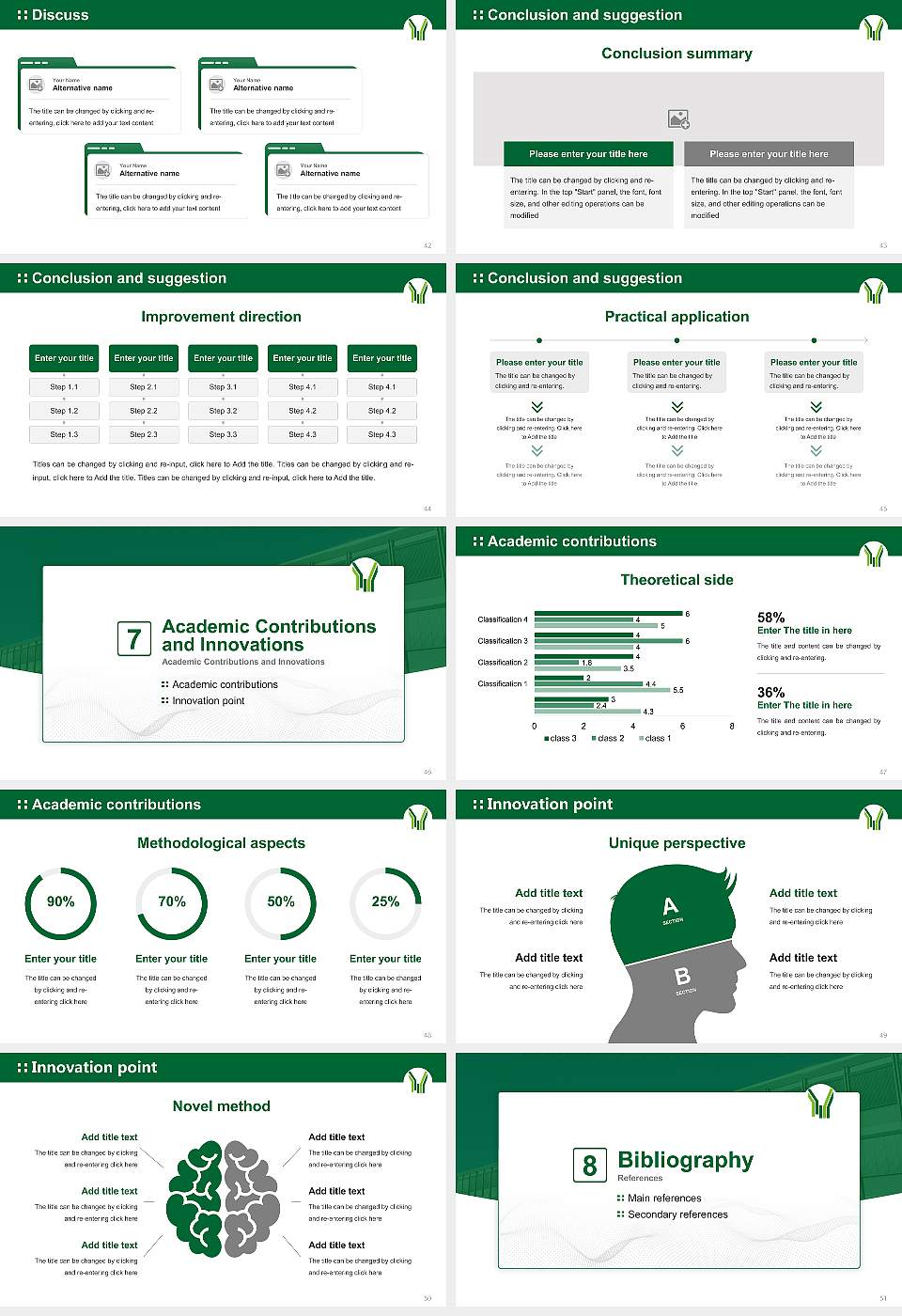 Ludwigsburg University of Education Graduation Thesis Defense PPT Template16:9 ratio PPT effect preview image6