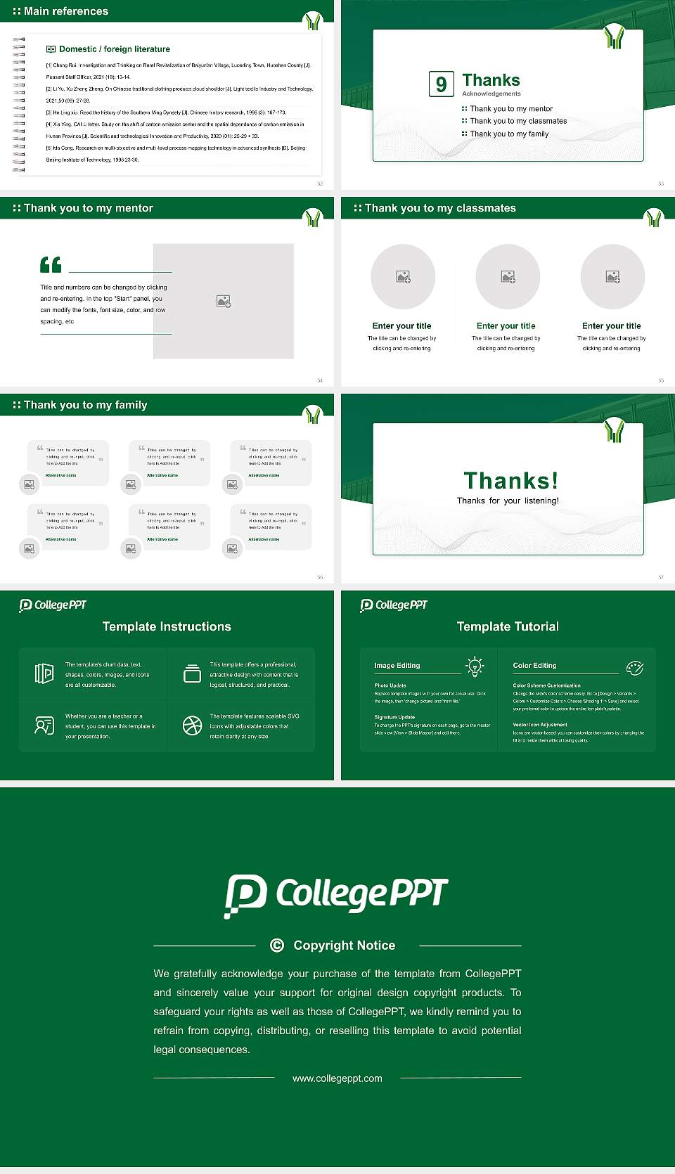 Ludwigsburg University of Education Graduation Thesis Defense PPT Template16:9 ratio PPT effect preview image7