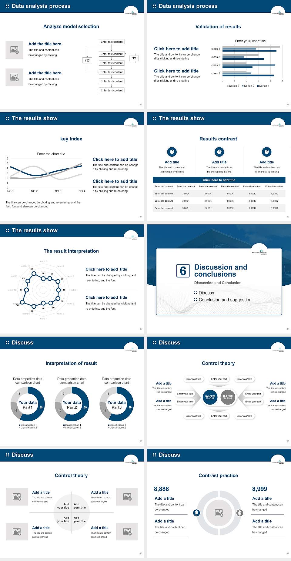 Ilmenau University of Technology Graduation Thesis Defense PPT Template4:3 ratio PPT effect preview image5