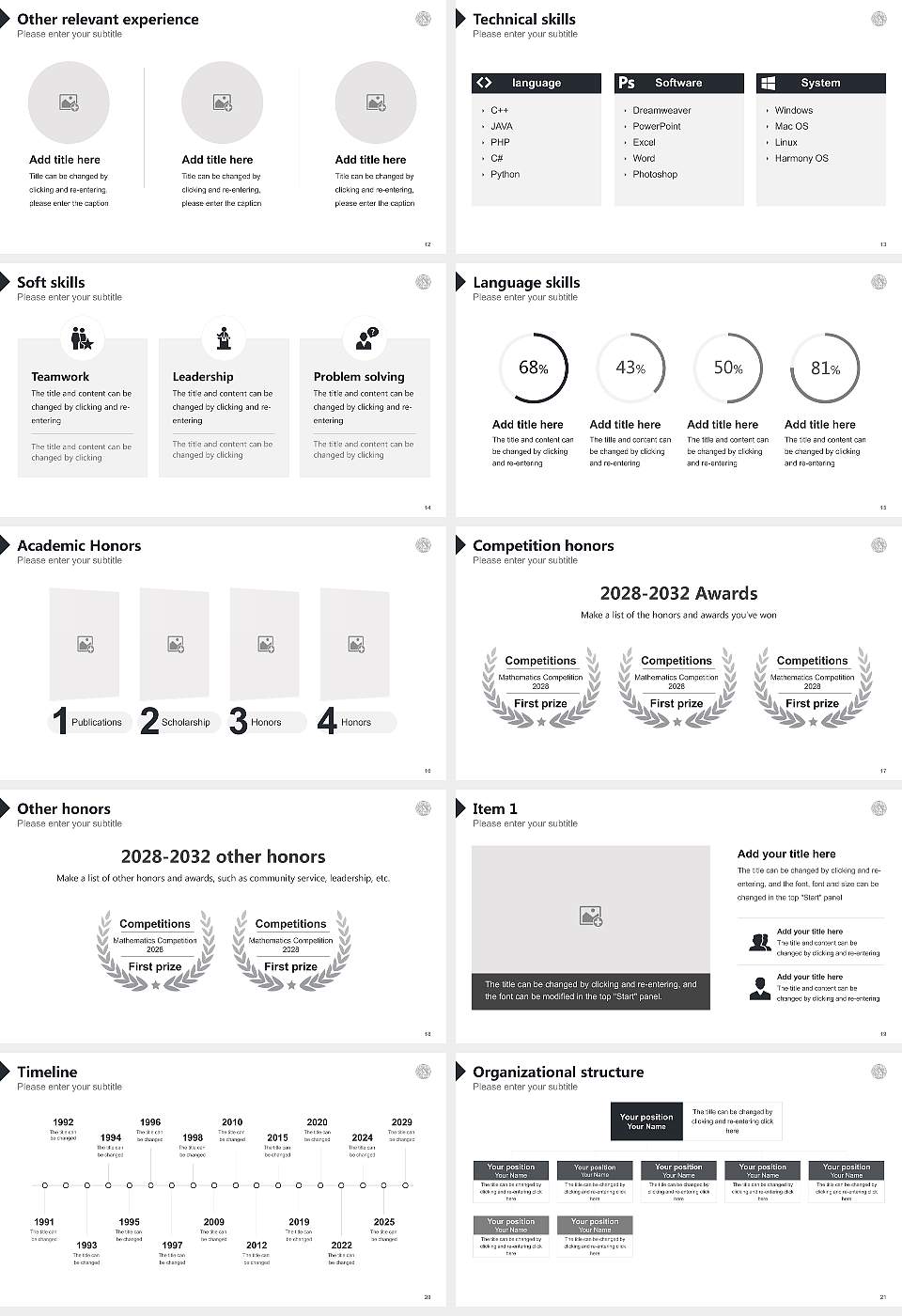 Leipzig University – Geisteswissenschaftliches Zentrum campus Resume PPT Template16:9 ratio PPT effect preview image3