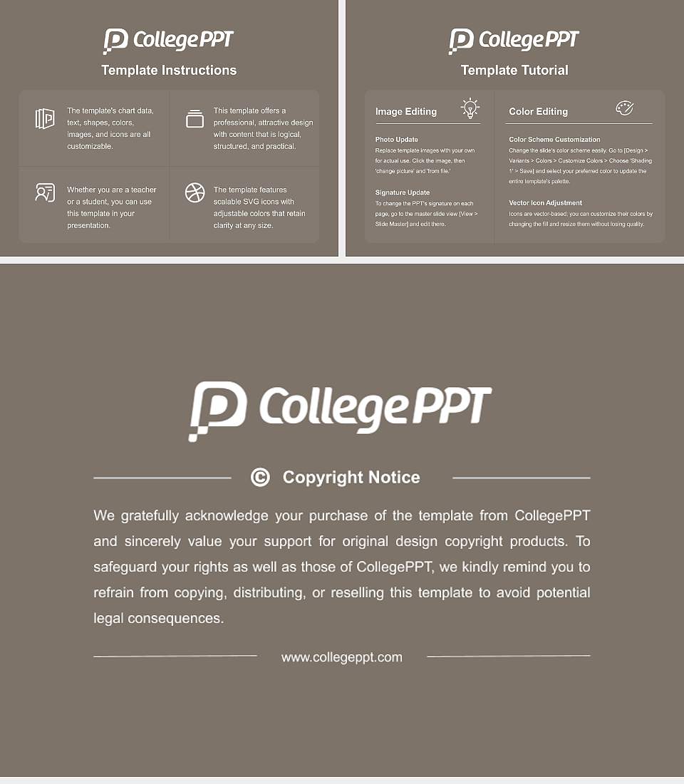 Pforzheim University – Design, Technology, Business and Law Course/Courseware Creation PPT Template4:3 ratio PPT effect preview image5