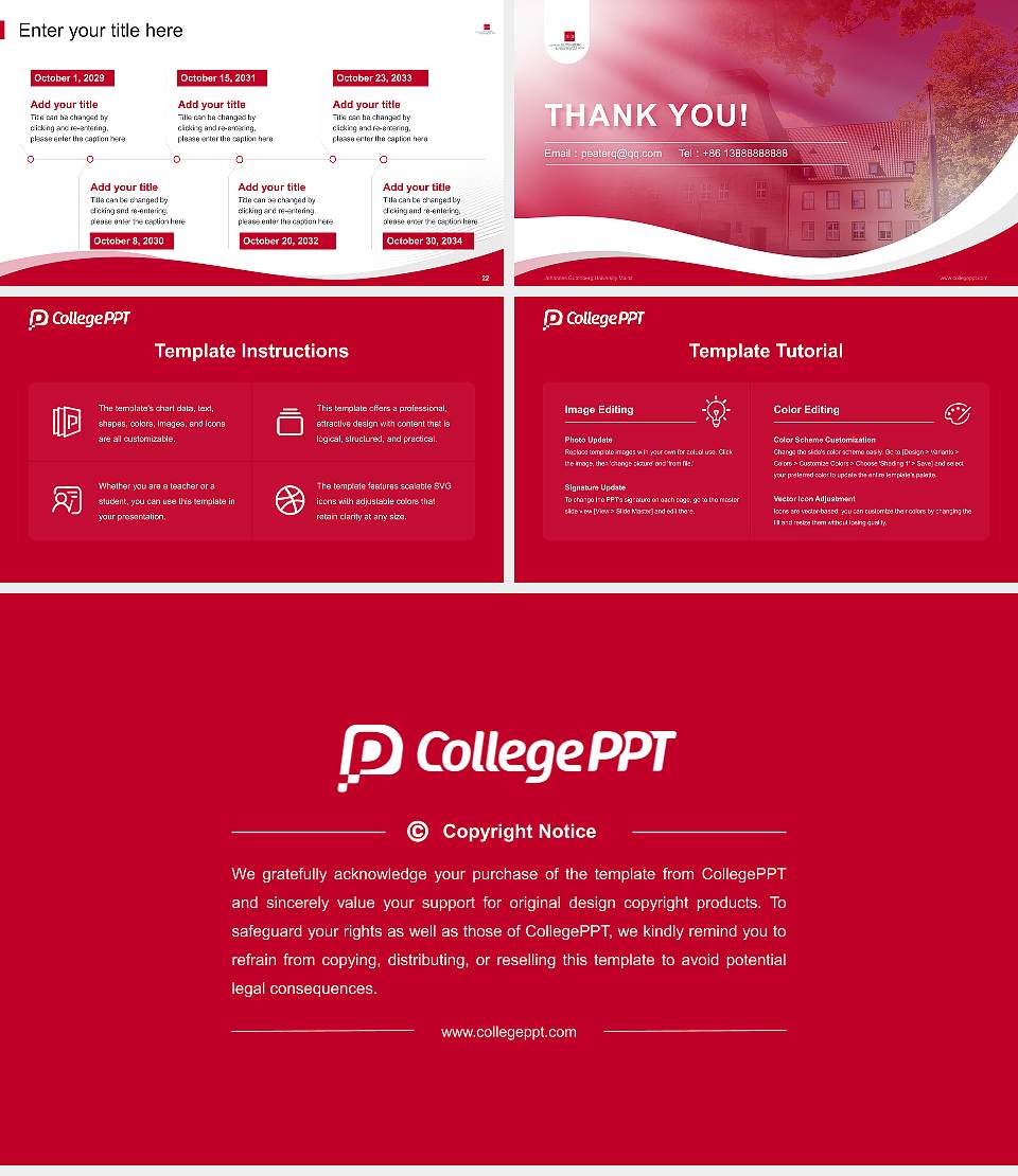 Johannes Gutenberg University Mainz Lecture Sharing and Networking Event PPT Template16:9 ratio PPT effect preview image4