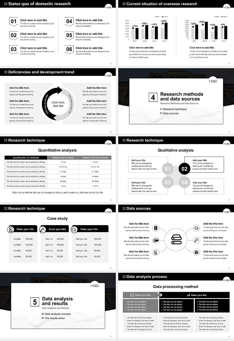 Leipzig Academy of Visual Arts Graduation Thesis Defense PPT Template16:9 ratio PPT effect preview image4
