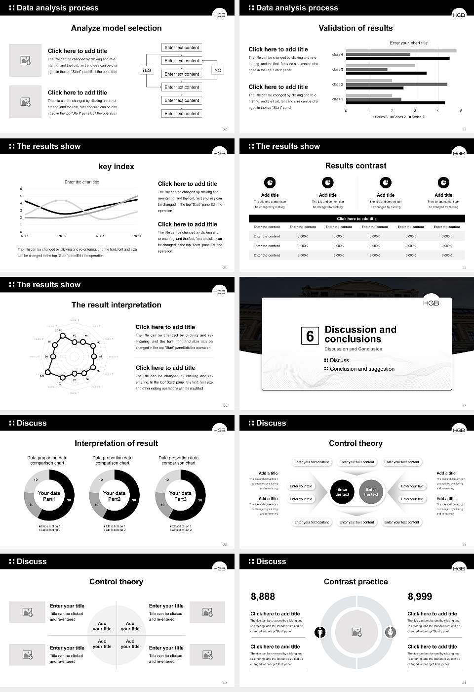 Leipzig Academy of Visual Arts Graduation Thesis Defense PPT Template16:9 ratio PPT effect preview image5