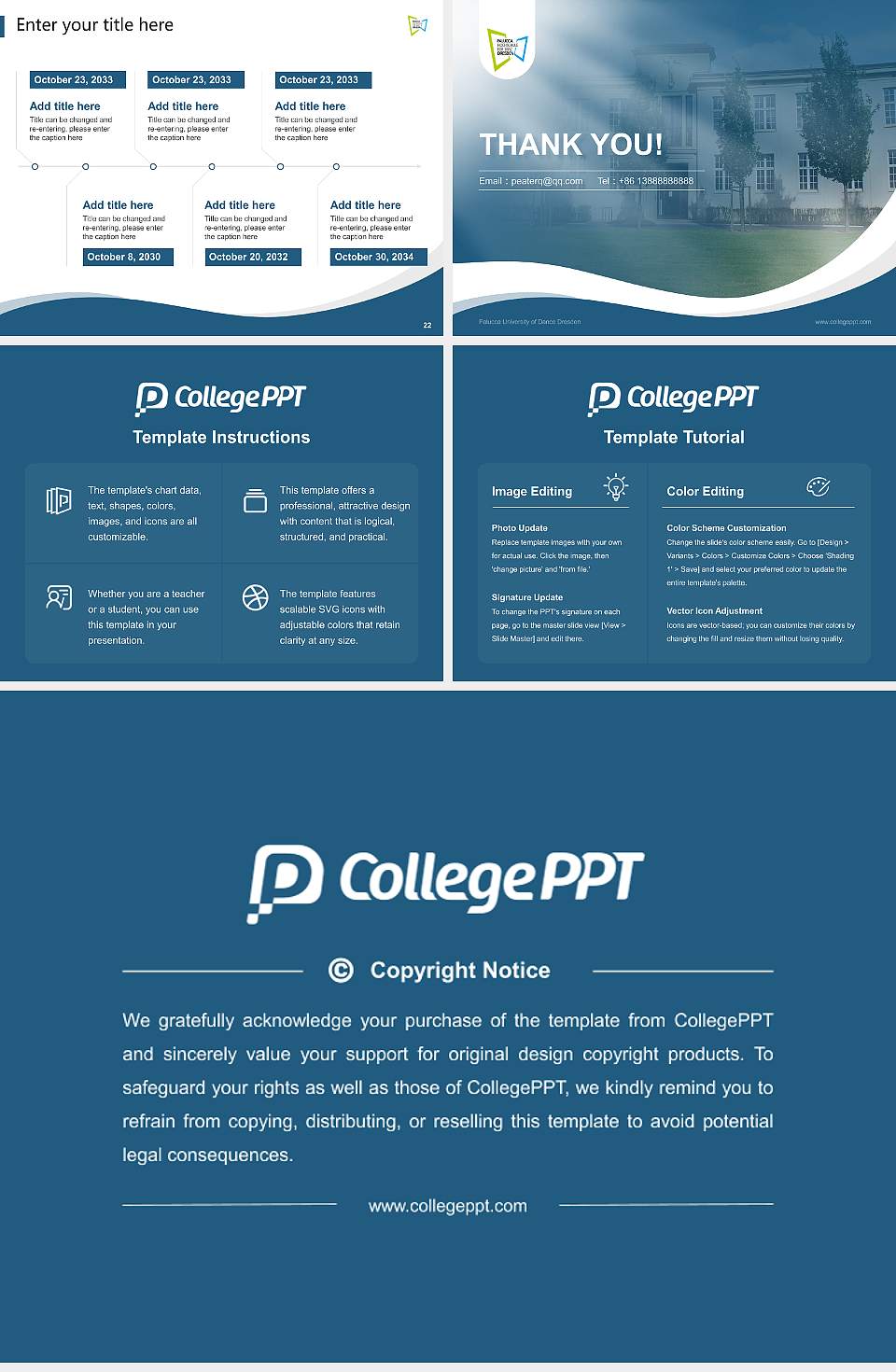 Palucca University of Dance Dresden Lecture Sharing and Networking Event PPT Template4:3 ratio PPT effect preview image4