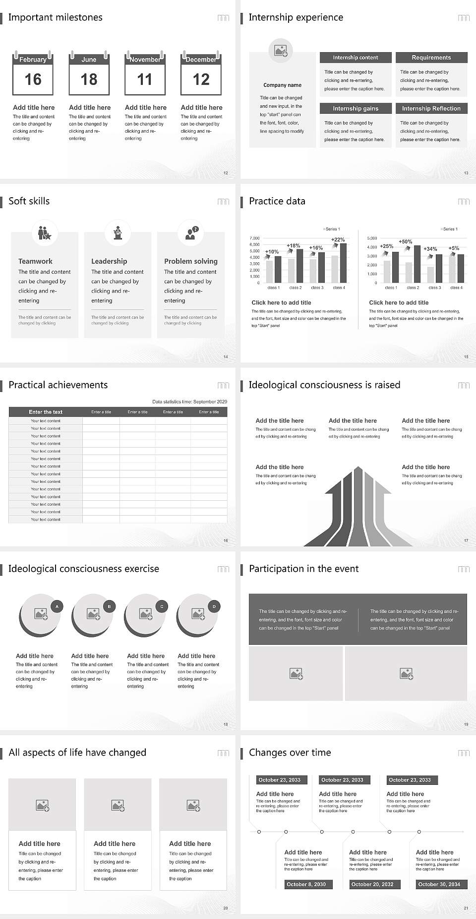 Macromedia University of Applied Sciences Stuttgart National Scholarship Defense PPT Template4:3 ratio PPT effect preview image3