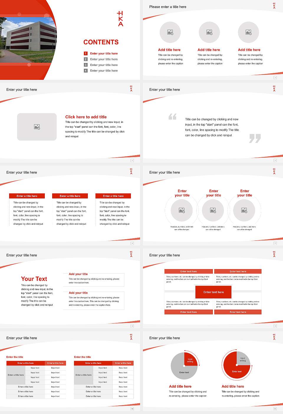 Karlsruhe University of Applied Sciences Course/Courseware Creation PPT Template16:9 ratio PPT effect preview image2