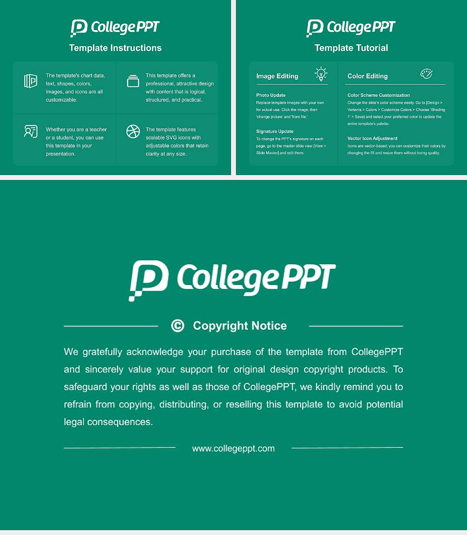 Karlsruhe Institute of Technology (KIT) Course/Courseware Creation PPT Template4:3 ratio PPT effect preview image5