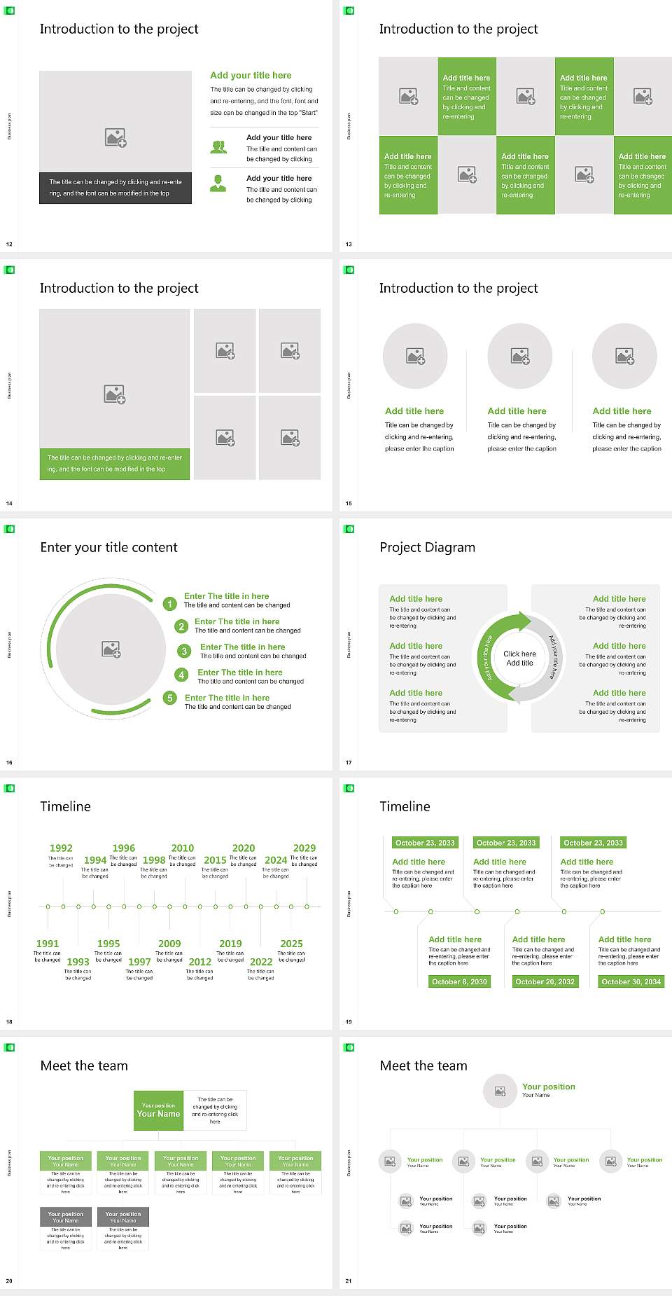 Lübeck Academy of Music Competition/Entrepreneurship Contest PPT Template4:3 ratio PPT effect preview image3