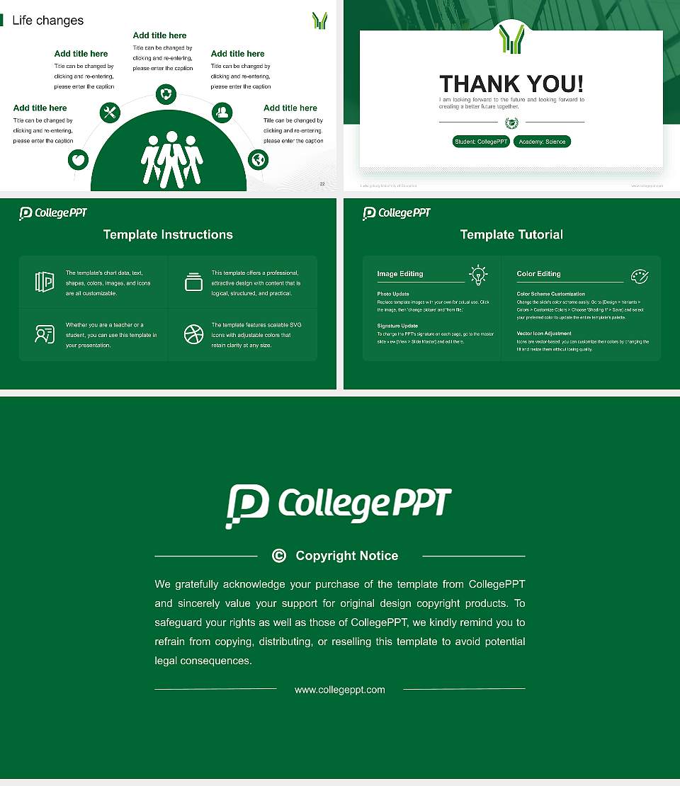 Ludwigsburg University of Education National Scholarship Defense PPT Template16:9 ratio PPT effect preview image4