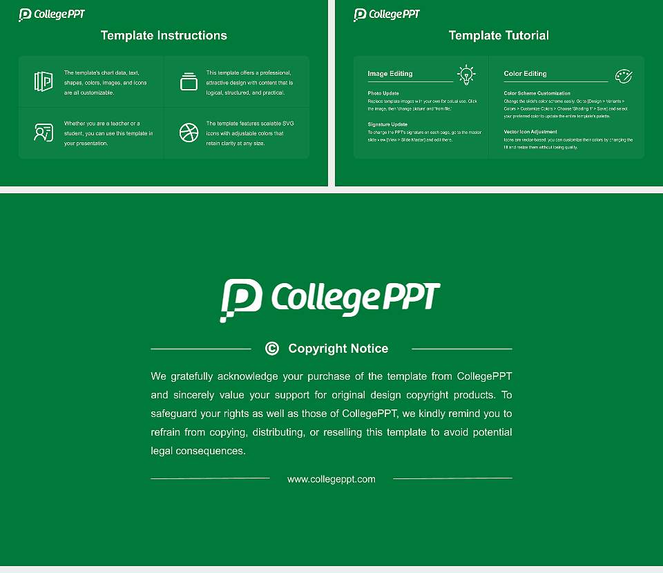 Marburg Archive School Course/Courseware Creation PPT Template16:9 ratio PPT effect preview image5
