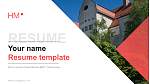 Munich University of Applied Sciences – Pasing campus履歴書PPTテンプレート