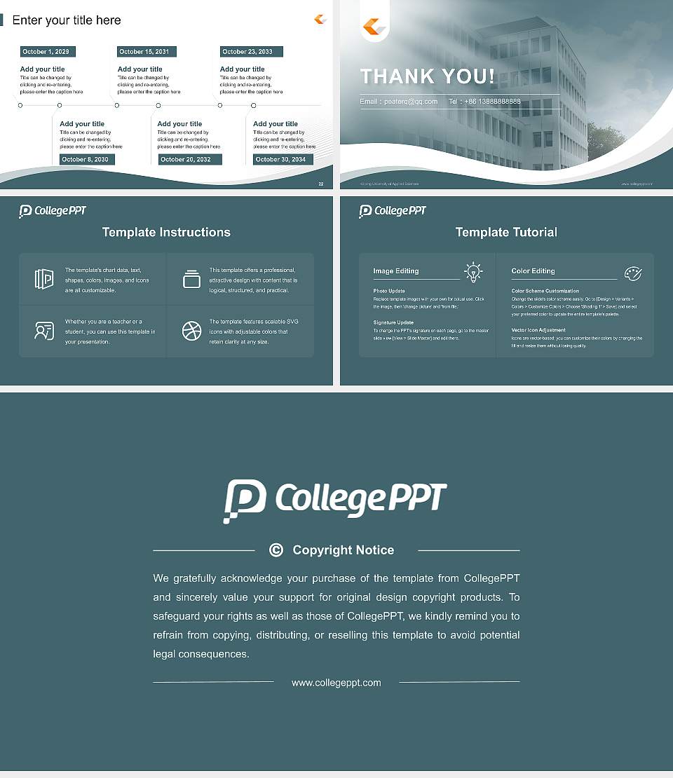 Kolping University of Applied Sciences Lecture Sharing and Networking Event PPT Template16:9 ratio PPT effect preview image4