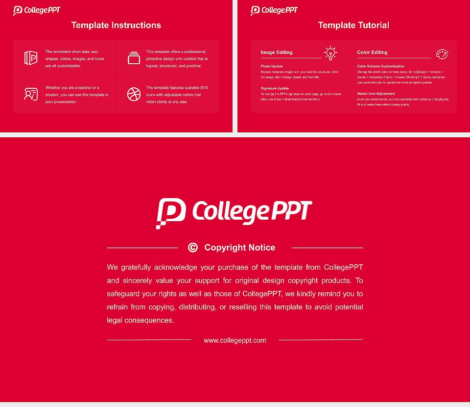 Neubrandenburg University of Applied Sciences Course/Courseware Creation PPT Template16:9 ratio PPT effect preview image5