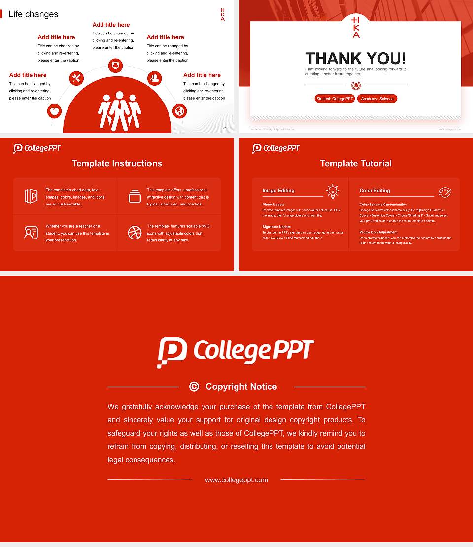 Karlsruhe University of Applied Sciences National Scholarship Defense PPT Template16:9 ratio PPT effect preview image4