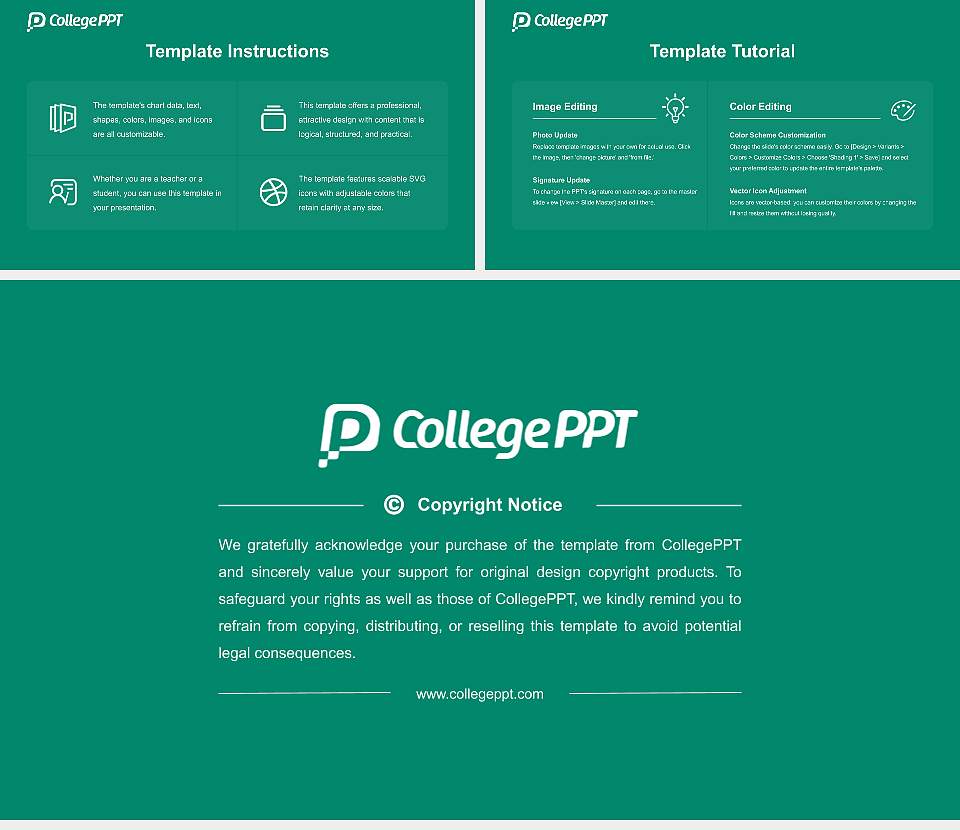 Karlsruhe Institute of Technology (KIT) Course/Courseware Creation PPT Template16:9 ratio PPT effect preview image5