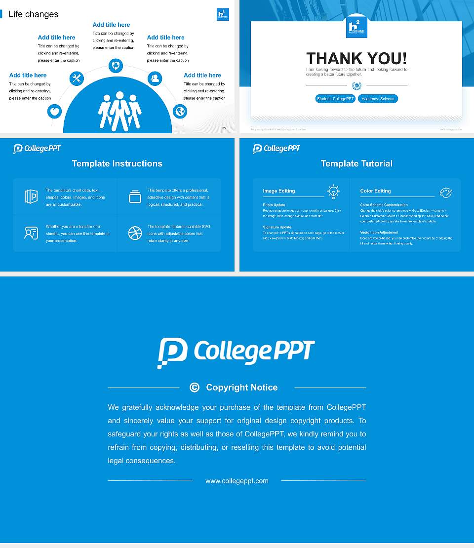 Magdeburg-Stendal University of Applied Sciences National Scholarship Defense PPT Template16:9 ratio PPT effect preview image4
