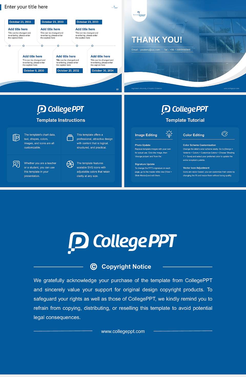 Ingolstadt University of Applied Sciences Lecture Sharing and Networking Event PPT Template4:3 ratio PPT effect preview image4