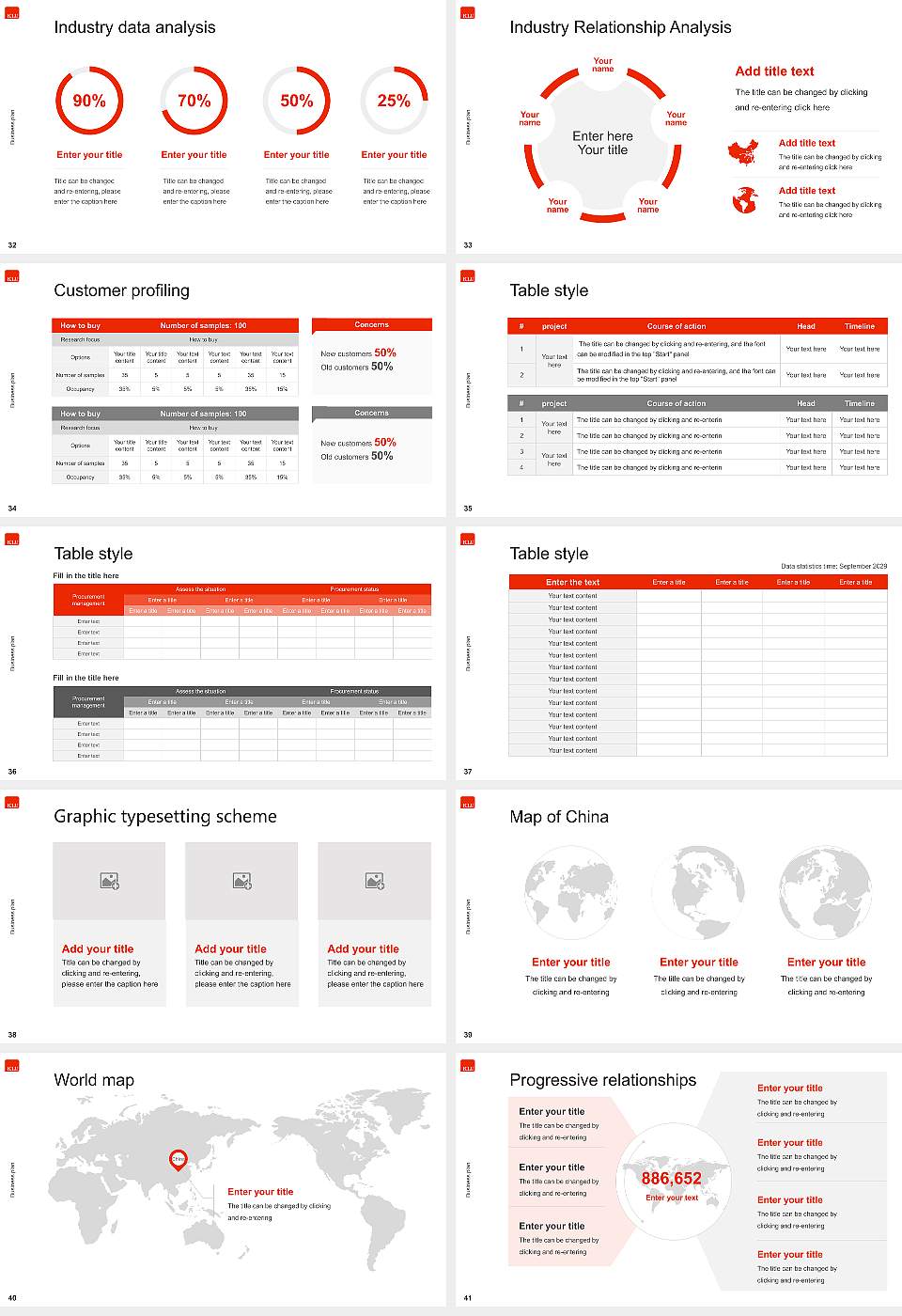 Kühne Logistics University Competition/Entrepreneurship Contest PPT Template16:9 ratio PPT effect preview image5