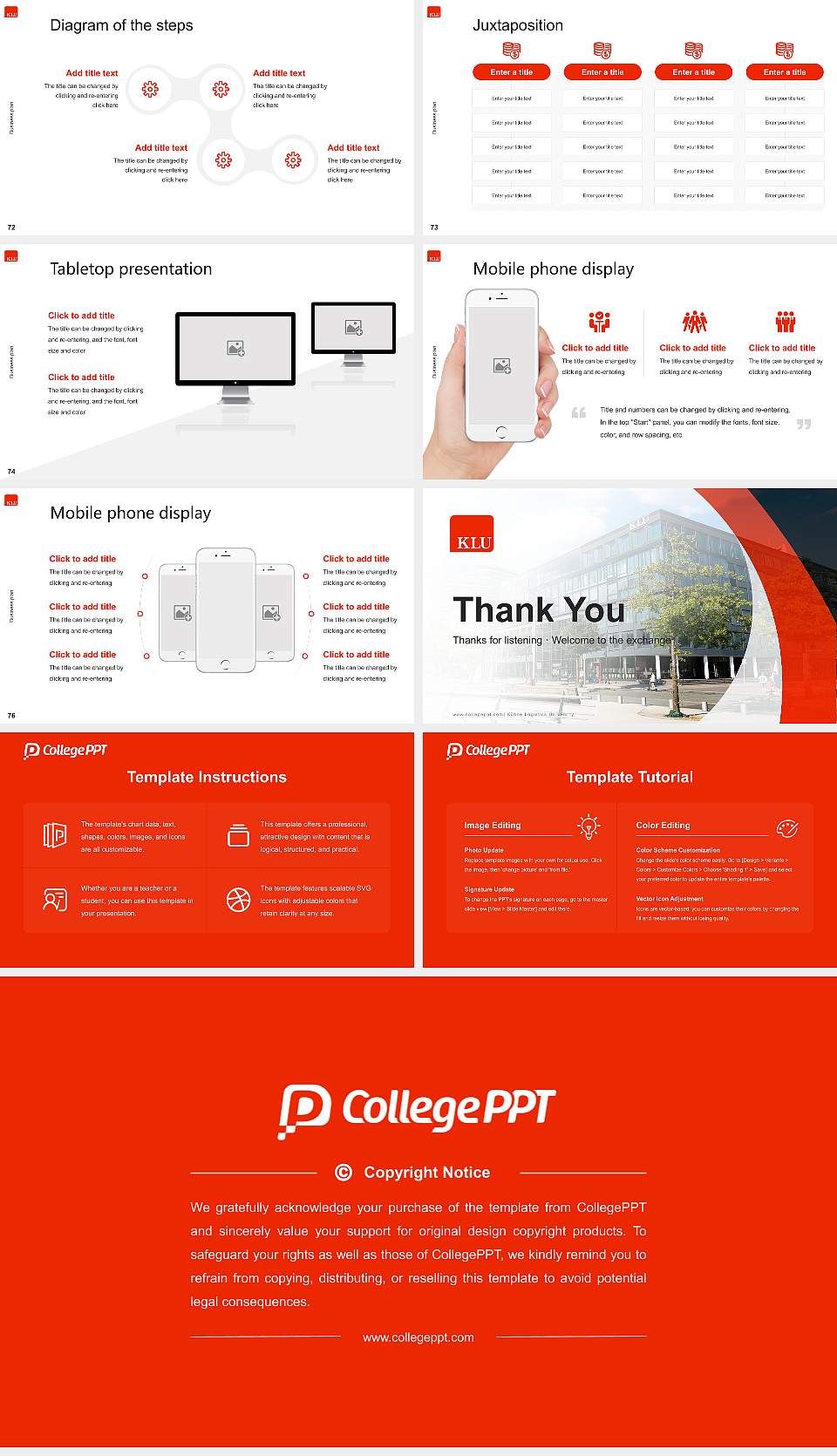 Kühne Logistics University Competition/Entrepreneurship Contest PPT Template16:9 ratio PPT effect preview image9