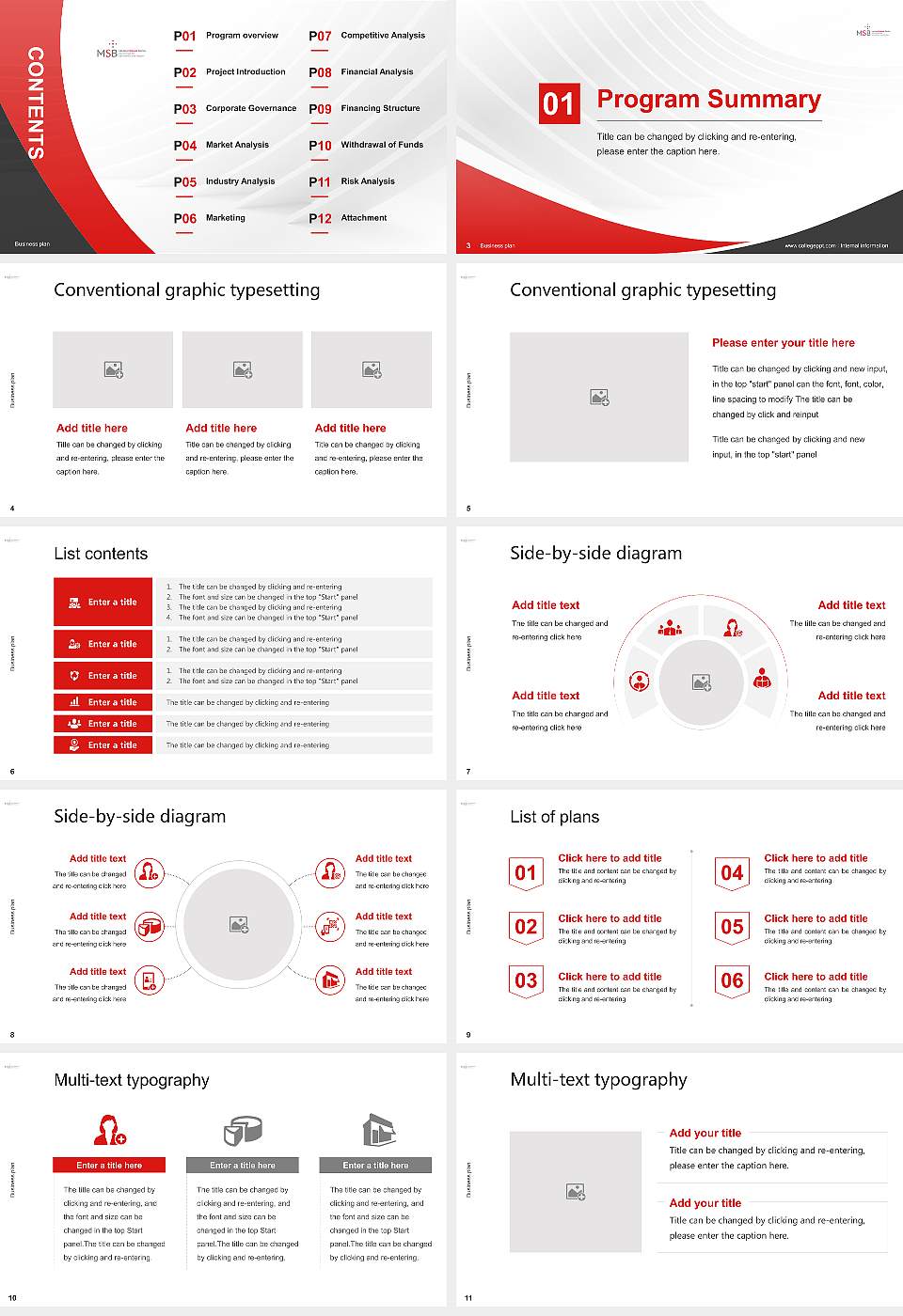 Medical School Berlin Competition/Entrepreneurship Contest PPT Template16:9 ratio PPT effect preview image2