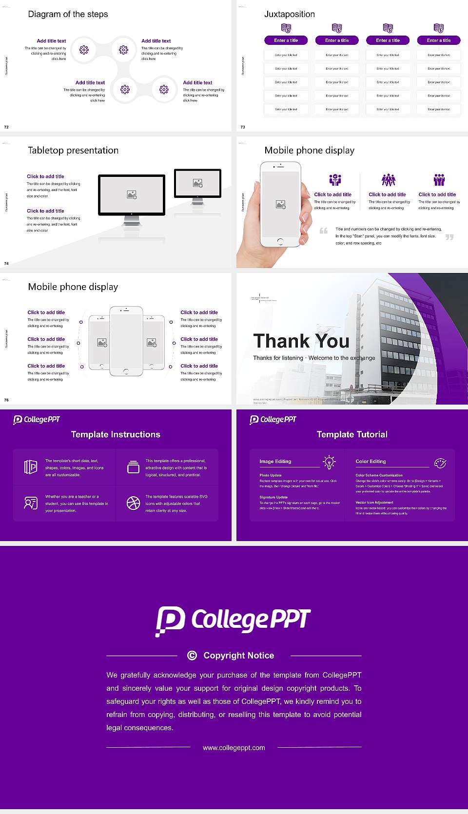 Protestant University of Applied Sciences Darmstadt Competition/Entrepreneurship Contest PPT Template16:9 ratio PPT effect preview image9
