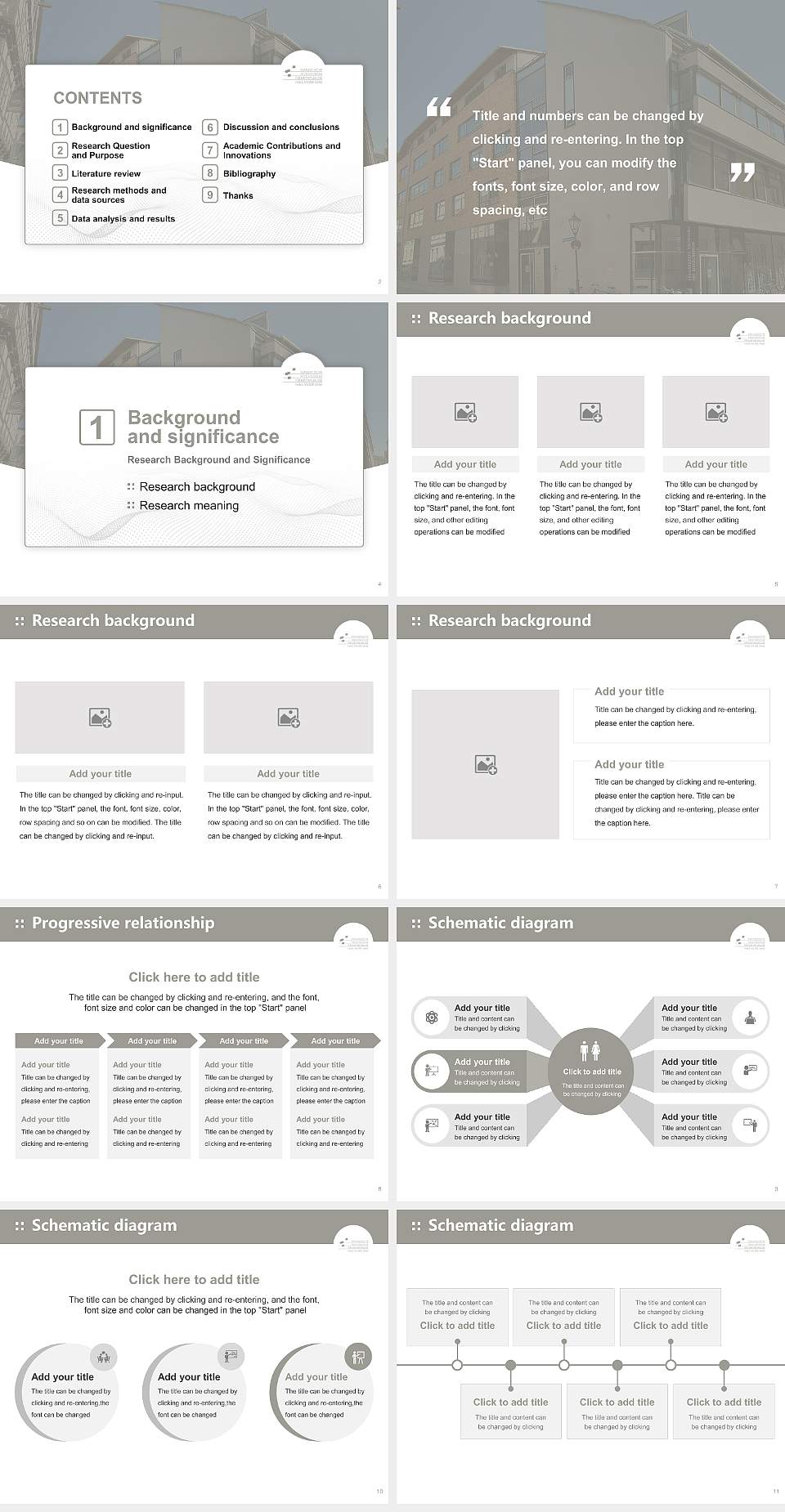 Protestant University of Church Music Halle Graduation Thesis Defense PPT Template4:3 ratio PPT effect preview image2