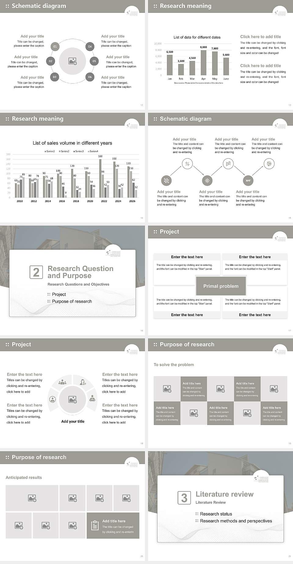 Protestant University of Church Music Halle Graduation Thesis Defense PPT Template4:3 ratio PPT effect preview image3