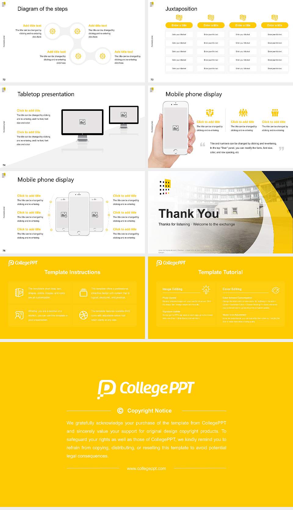 German University of Administrative Sciences Speyer Competition/Entrepreneurship Contest PPT Template16:9 ratio PPT effect preview image9