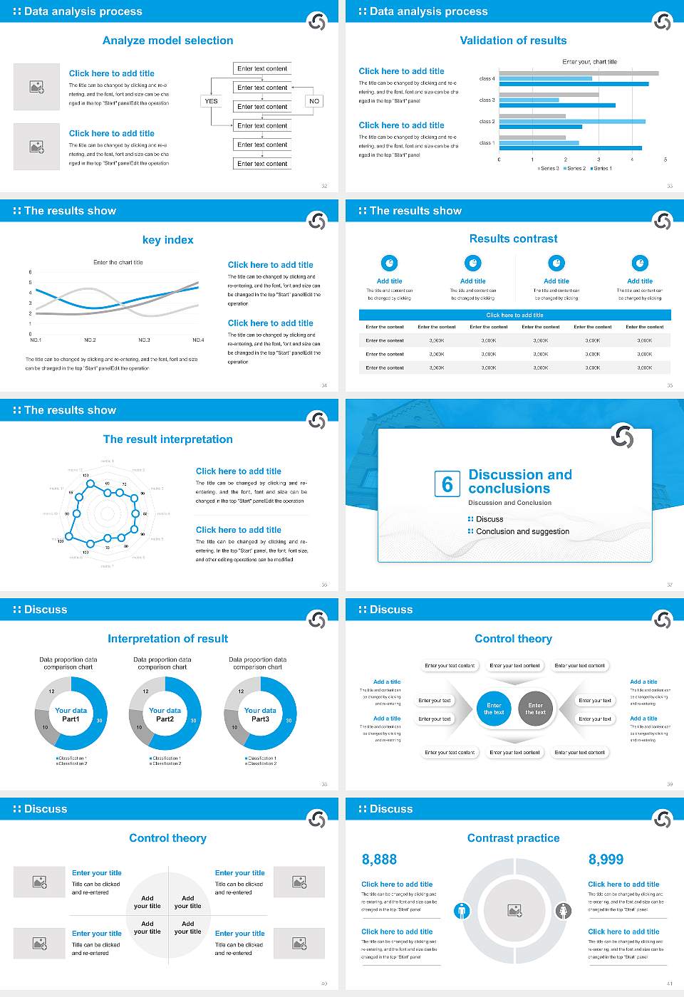 Fresenius University of Applied Sciences Graduation Thesis Defense PPT Template16:9 ratio PPT effect preview image5