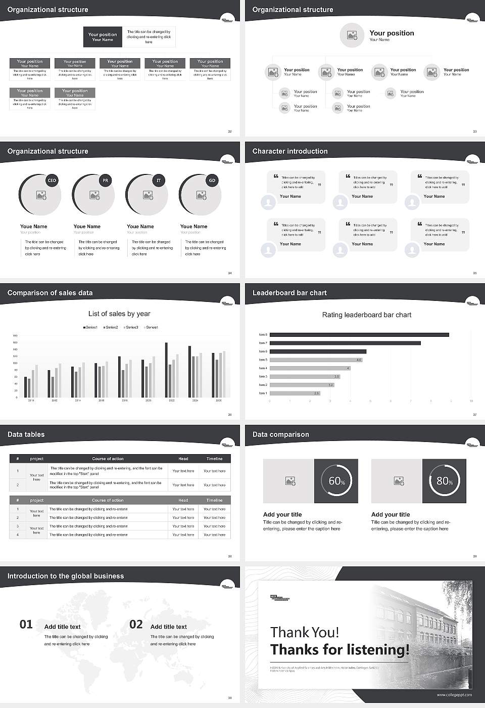 HAWK University of Applied Sciences and Arts Hildesheim_Holzminden_Göttingen – Holzminden campus Academic Presentation/Research Findings Report PPT Template16:9 ratio PPT effect preview image4