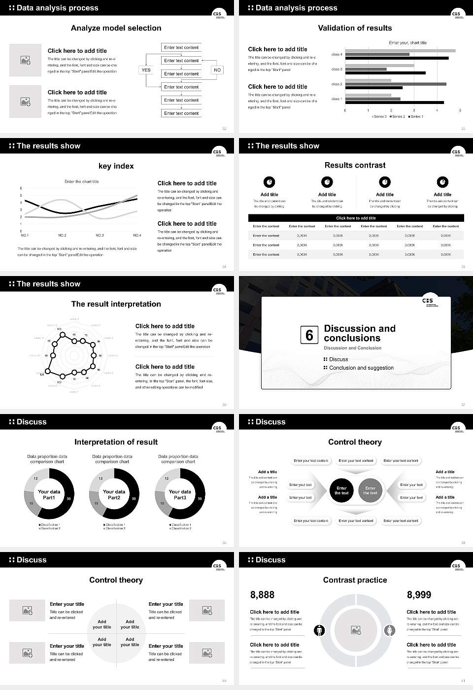 CBS International Business School – Hamburg campus Graduation Thesis Defense PPT Template16:9 ratio PPT effect preview image5