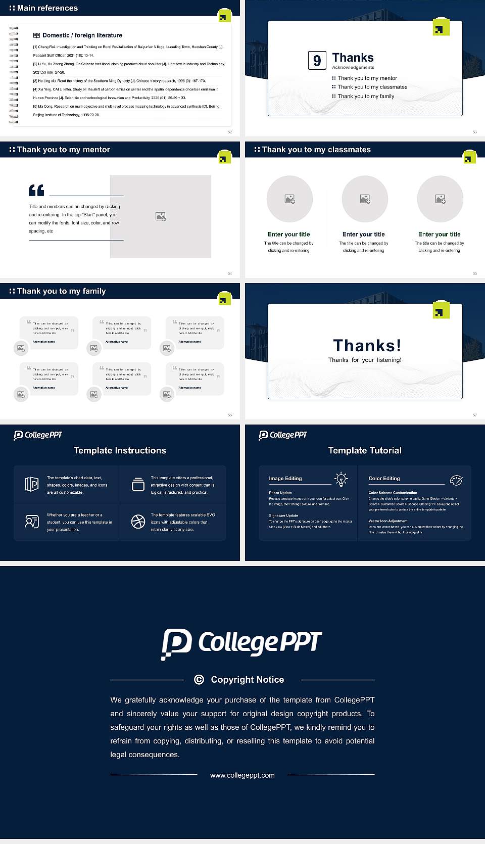 Gisma University of Applied Sciences Graduation Thesis Defense PPT Template16:9 ratio PPT effect preview image7