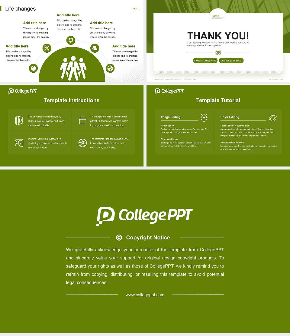 Catholic University of Applied Sciences North Rhine-Westphalia National Scholarship Defense PPT Template16:9 ratio PPT effect preview image4