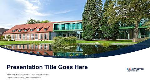 Constructor University Course/Courseware Creation PPT Template