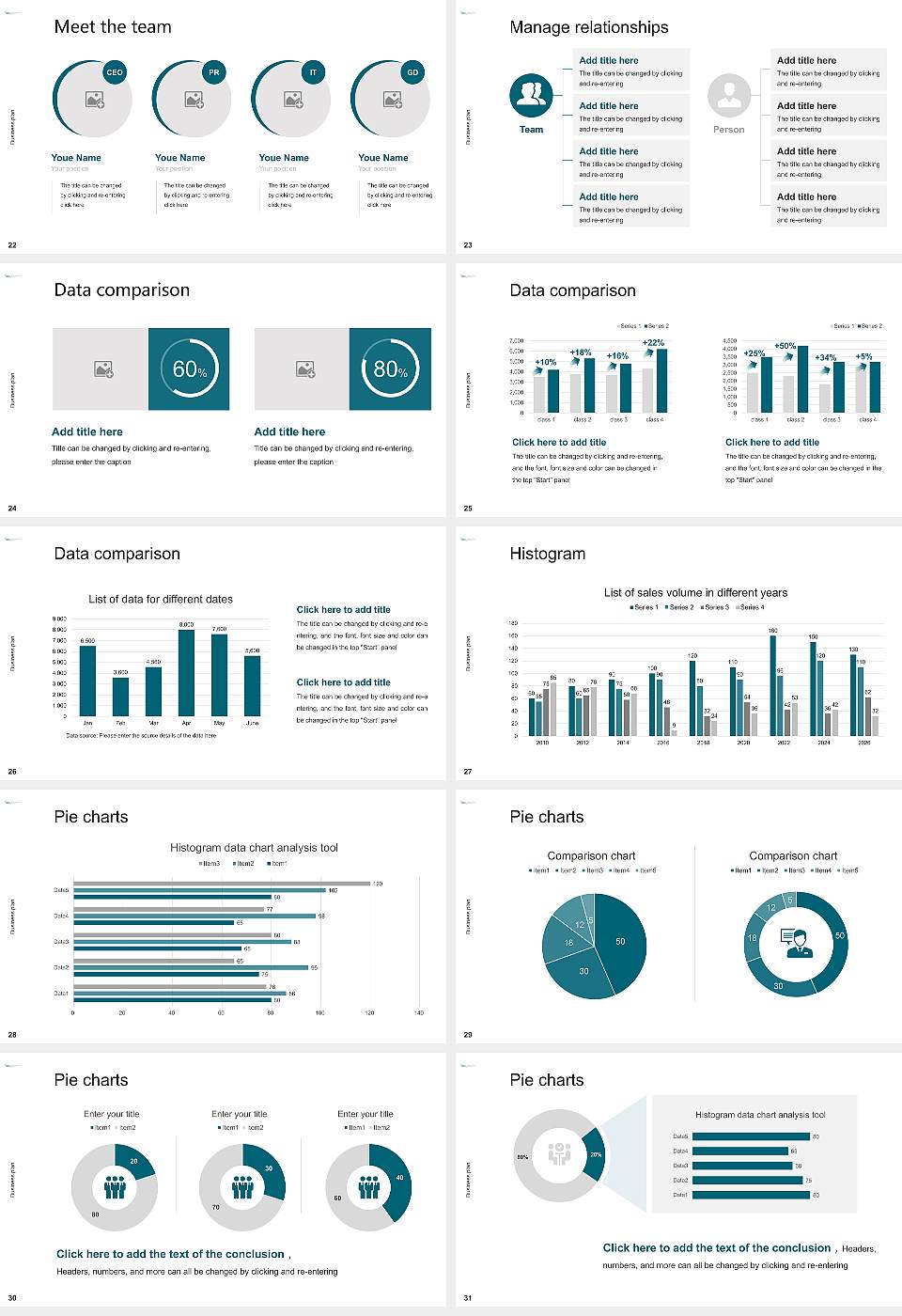 HMU Health and Medical University Competition/Entrepreneurship Contest PPT Template16:9 ratio PPT effect preview image4