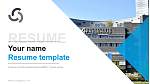 Fresenius University of Applied Sciences – Cologne campus Resume Templat PPT