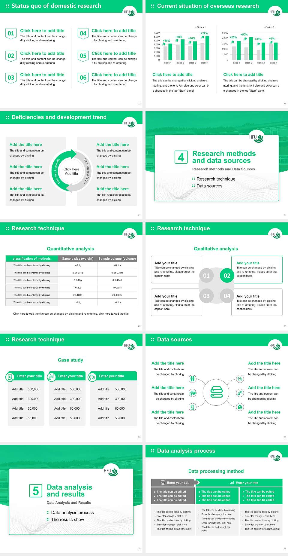Furtwangen University Graduation Thesis Defense PPT Template4:3 ratio PPT effect preview image4
