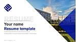 FH Münster – University of Applied Sciences – Steinfurt campus Resume Templat PPT
