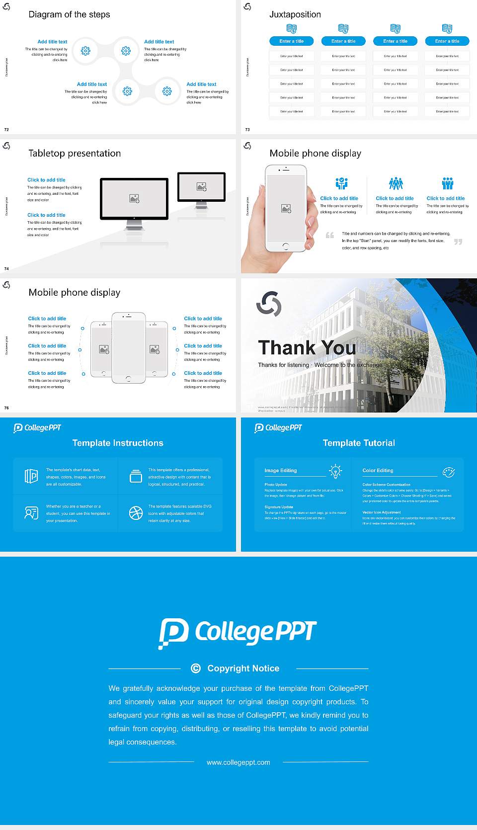 Fresenius University of Applied Sciences – Wiesbaden campus Competition/Entrepreneurship Contest PPT Template16:9 ratio PPT effect preview image9
